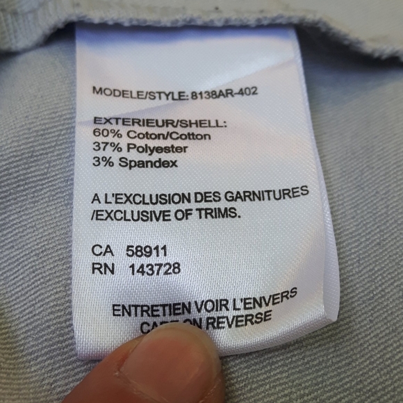 Size 4 tribal quarter sleeve Spring Summer Blazer zip-up jacket - Picture 9 of 10